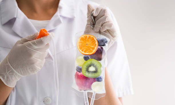 iv drip vitamin infusion therapy saline bag