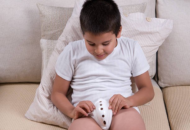 little boy wearing protective underwear after circumcision. little boy wearing protective underwear after circumcision.